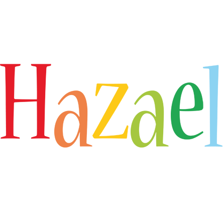 Hazael birthday logo