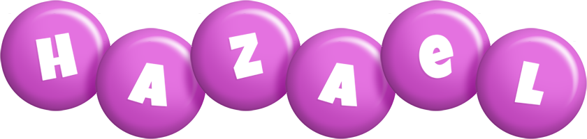 Hazael candy-purple logo