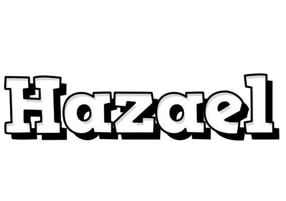 Hazael snowing logo