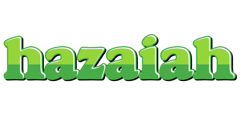 Hazaiah apple logo