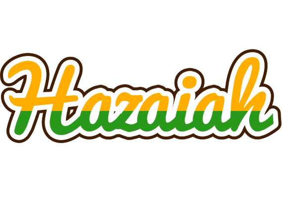 Hazaiah banana logo