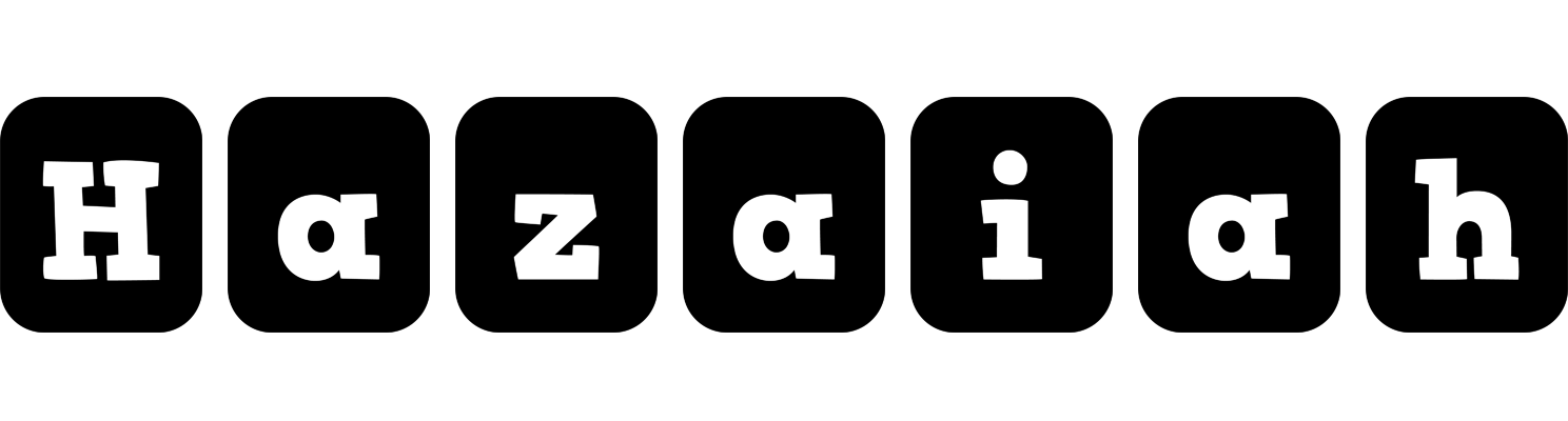 Hazaiah box logo