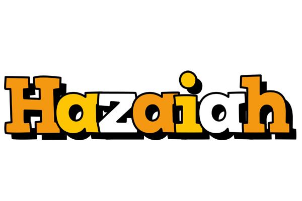 Hazaiah cartoon logo