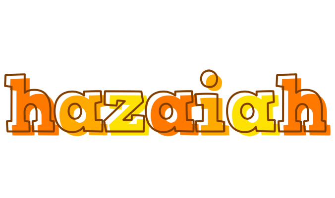 Hazaiah desert logo