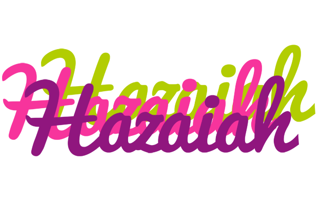 Hazaiah flowers logo