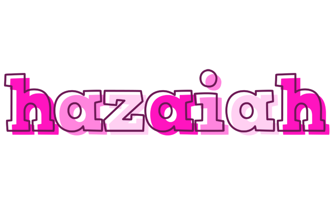 Hazaiah hello logo