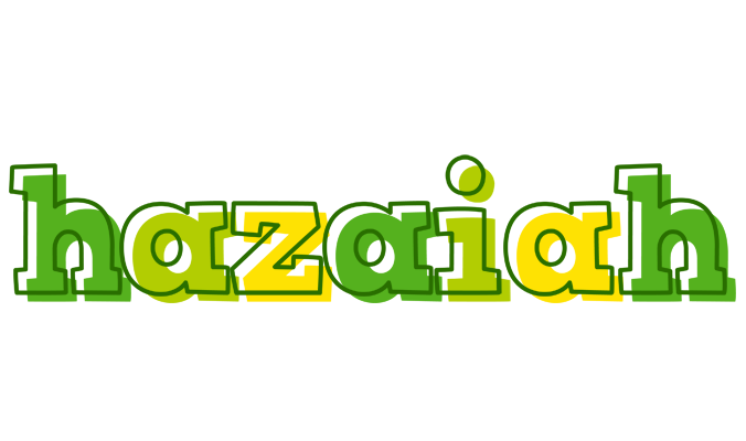 Hazaiah juice logo