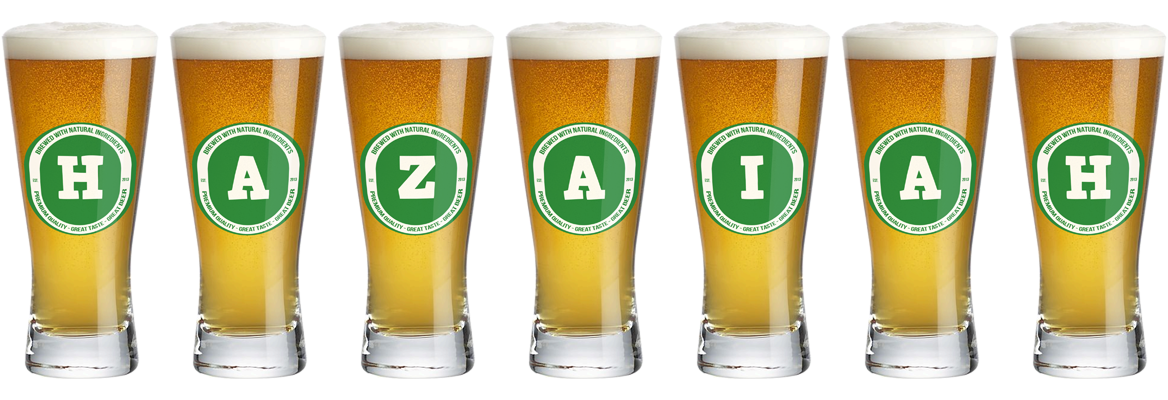 Hazaiah lager logo