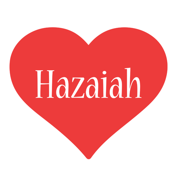 Hazaiah love logo