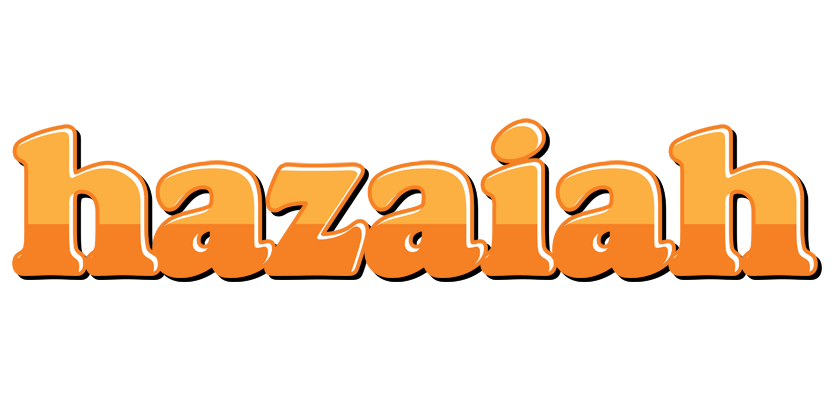Hazaiah orange logo