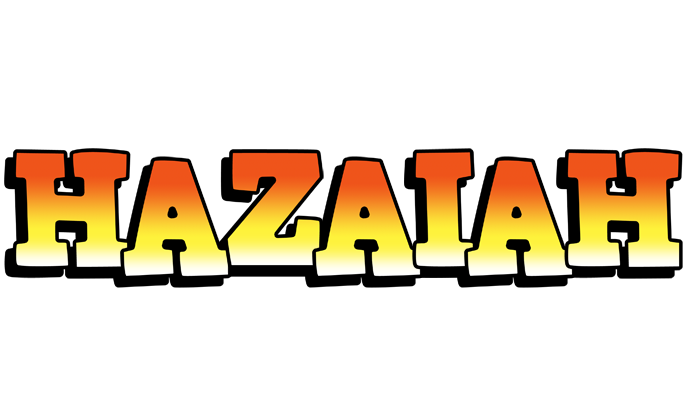 Hazaiah sunset logo