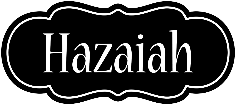 Hazaiah welcome logo