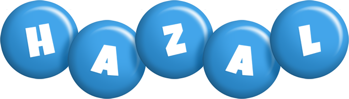 Hazal candy-blue logo