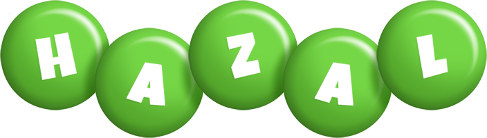 Hazal candy-green logo