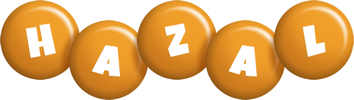 Hazal candy-orange logo