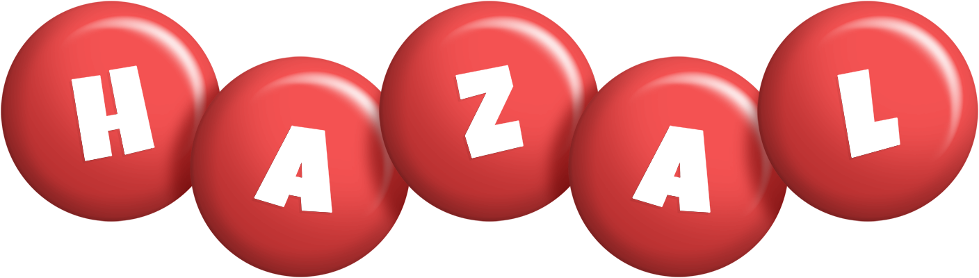 Hazal candy-red logo
