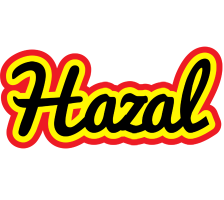 Hazal flaming logo