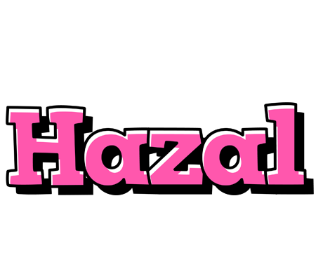Hazal girlish logo