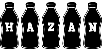 Hazan bottle logo