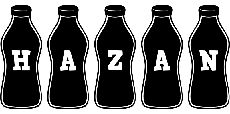 Hazan bottle logo