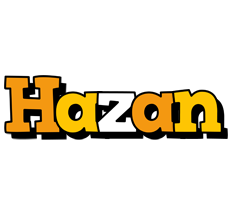 Hazan cartoon logo