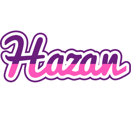 Hazan cheerful logo