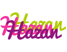 Hazan flowers logo