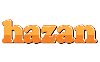 Hazan orange logo