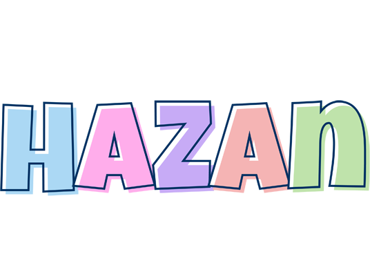 Hazan pastel logo