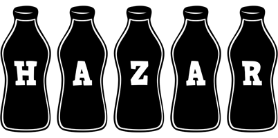 Hazar bottle logo