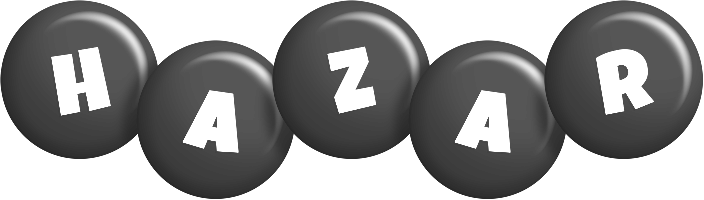 Hazar candy-black logo