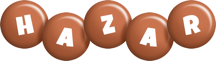 Hazar candy-brown logo