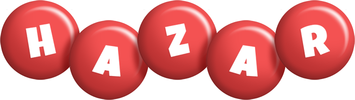 Hazar candy-red logo