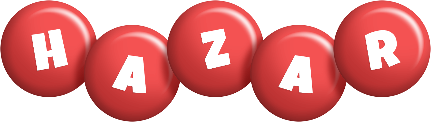 Hazar candy-red logo