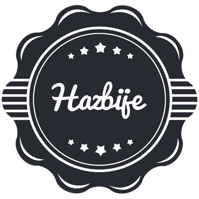 Hazbije badge logo