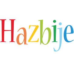 Hazbije birthday logo