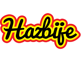 Hazbije flaming logo