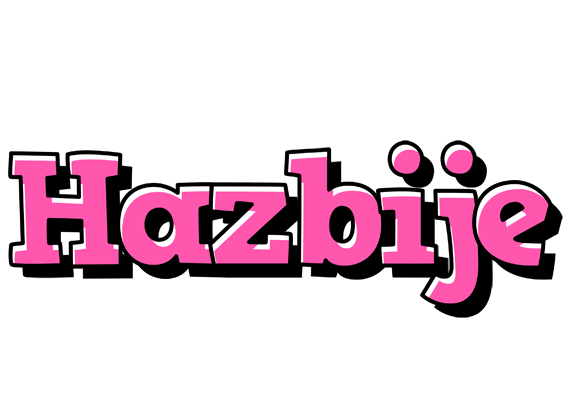 Hazbije girlish logo