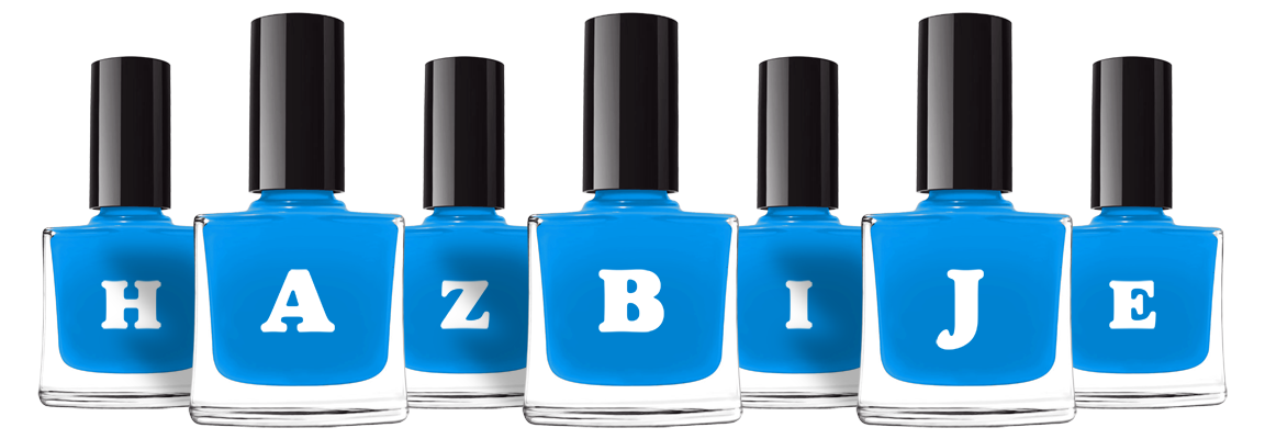 Hazbije glossy logo