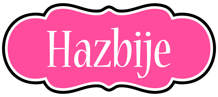 Hazbije invitation logo