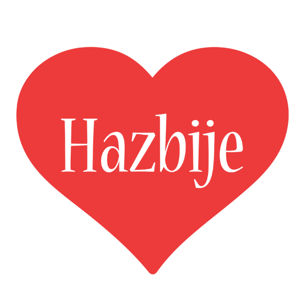 Hazbije love logo