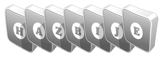 Hazbije silver logo