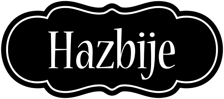Hazbije welcome logo