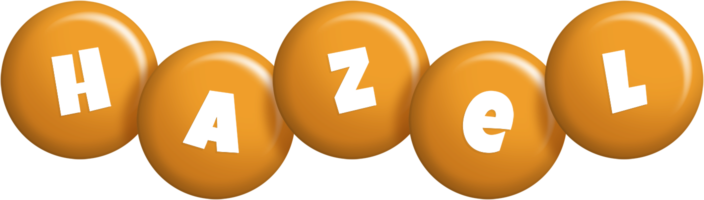 Hazel candy-orange logo