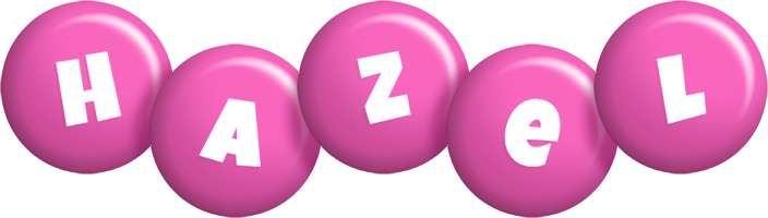 Hazel candy-pink logo