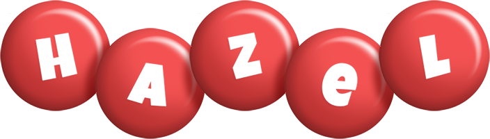 Hazel candy-red logo