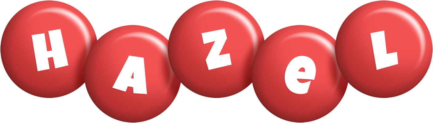 Hazel candy-red logo