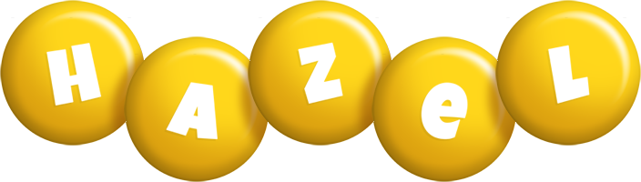 Hazel candy-yellow logo