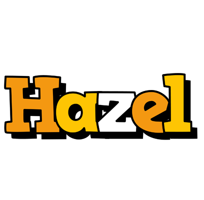 Hazel cartoon logo