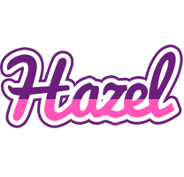 Hazel cheerful logo